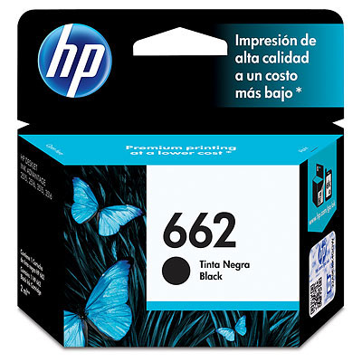 TINTA HP 662 CZ103AL BLACK